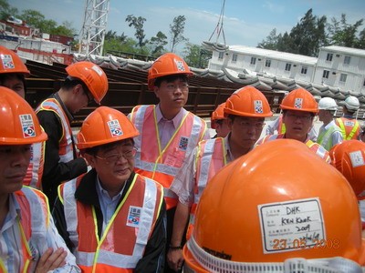 參觀香港中華電力公司青山輸電隧道